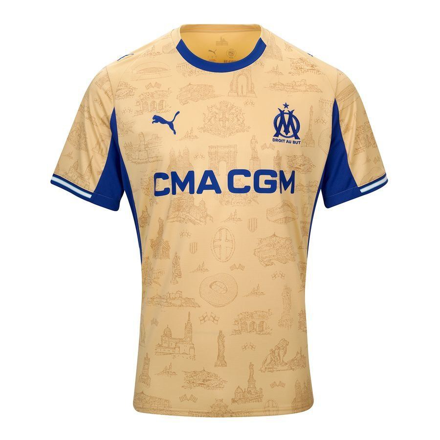 Marseille Fourth Shirt 2025/26-League Fan Gear